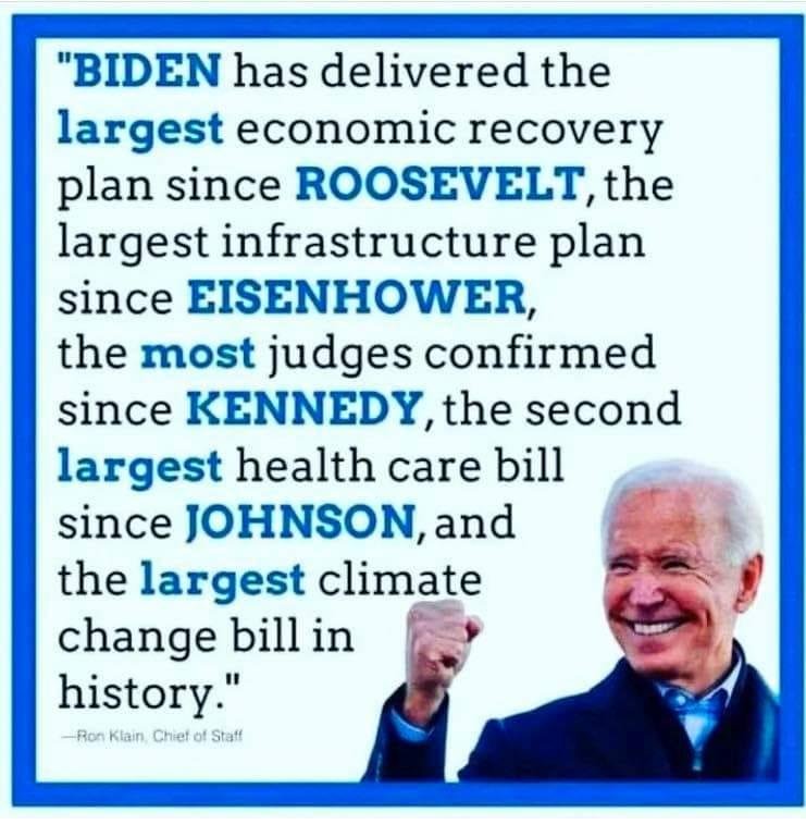 And all of this while he has reduced our deficit. Go Joe