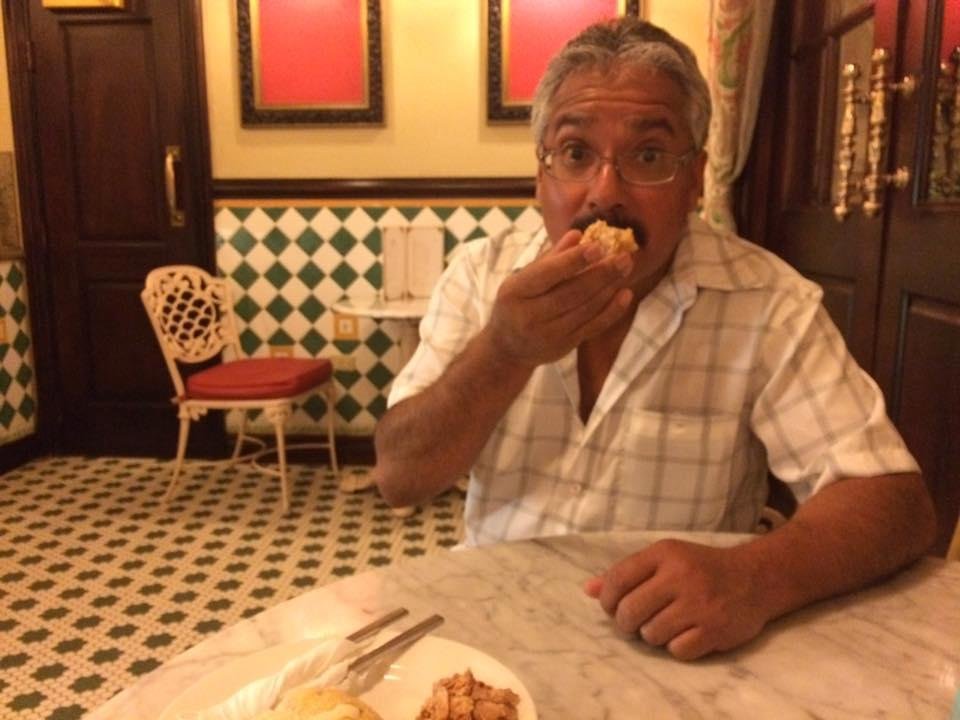 Rick found his almond cookies he loves at Cafe Par'is