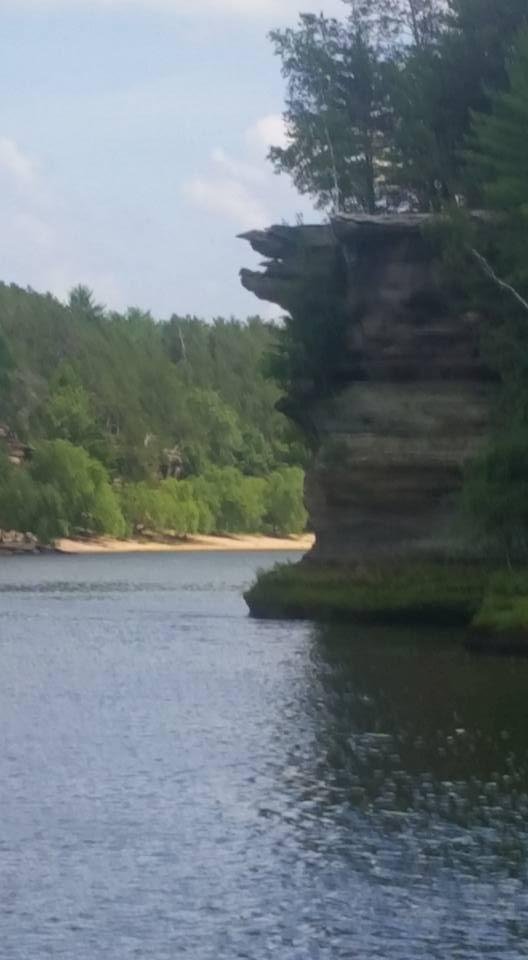 More Wisconsin river.