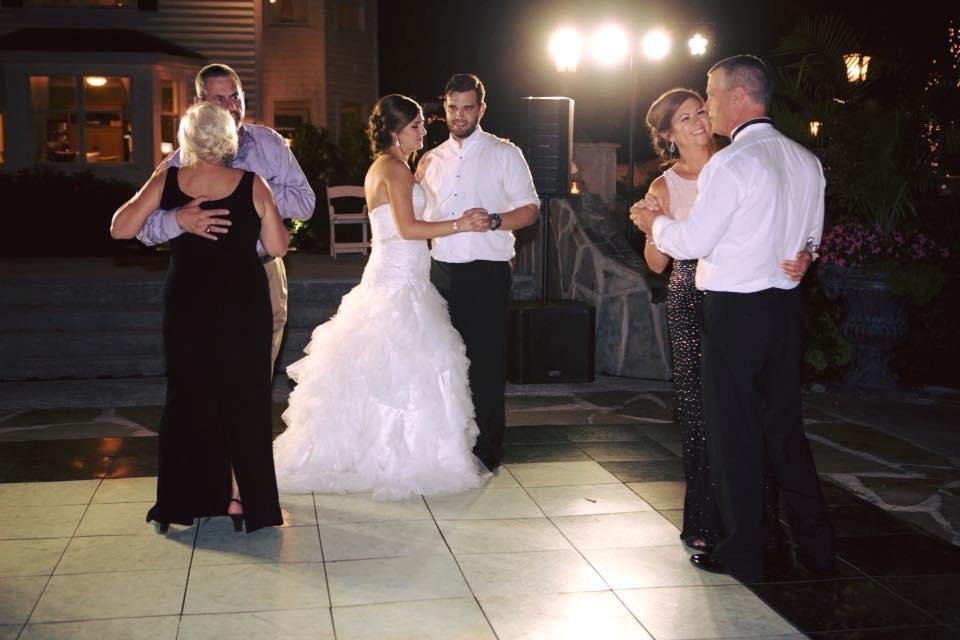 Three generations blessed with great love.  So precious! One  couple just beginning, one couple in their prime and us walking out our next years, happier than we have ever been.  Thank you Lord for Your great faithfulness!