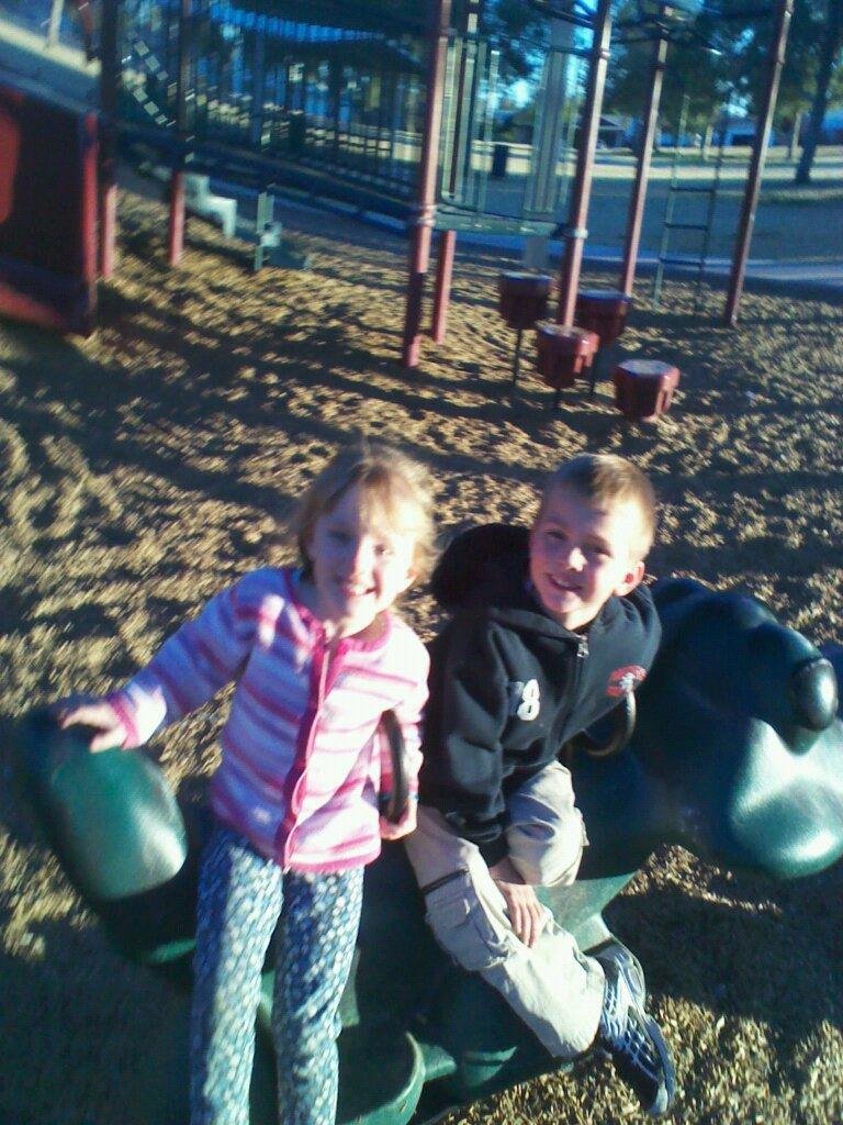 Spencer n Olivia parking it up in Chandler