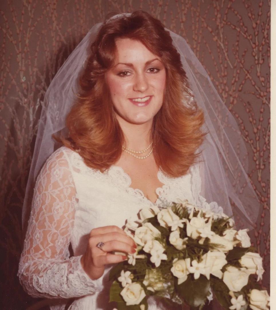 Happy Birthday to my beautiful bride that I married just over 39 years ago.