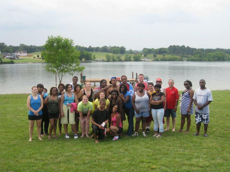 Group from Chattanooga Ski party