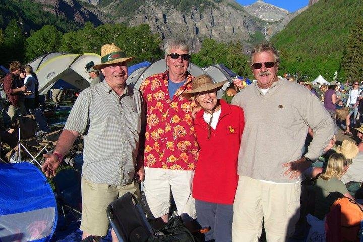 Wally, Bill, Judy, and I