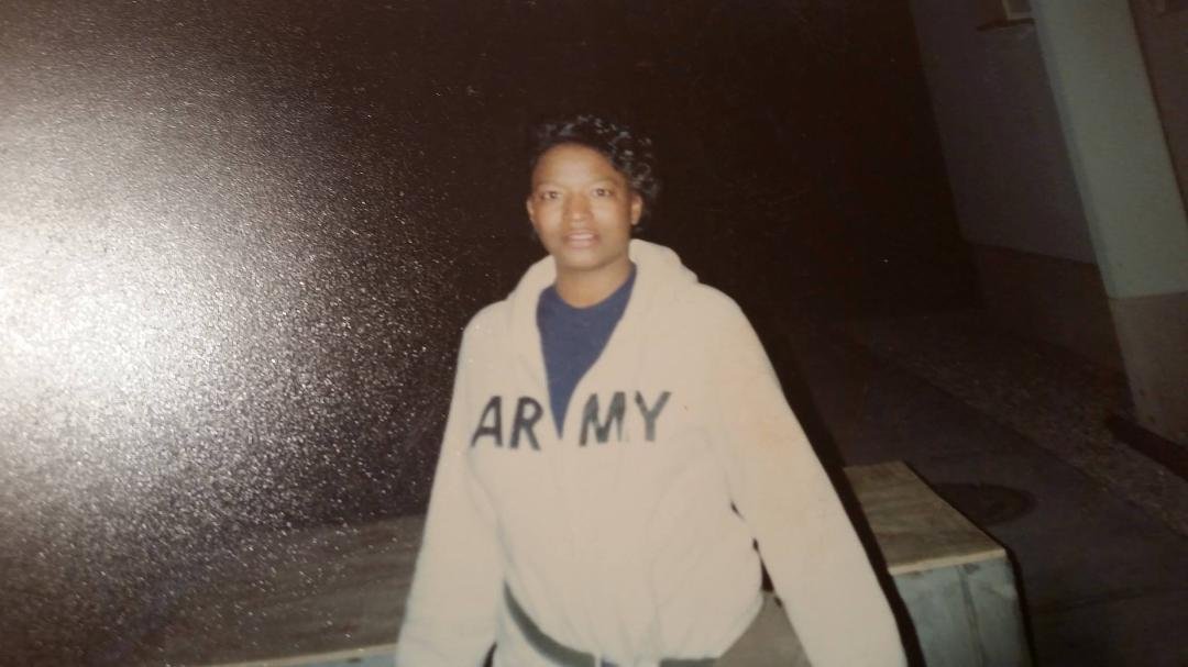 Another Army through back. GULF WAR 1991.