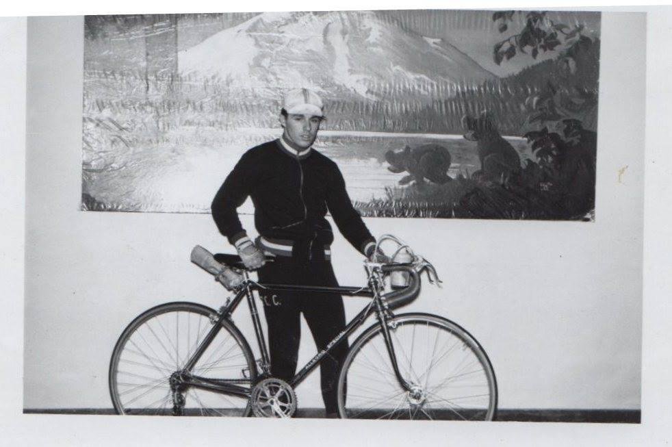 Me in 1963, with my new Allegro Special which I bought from Frans, Dirk had a green one and I believe Finley had a black one