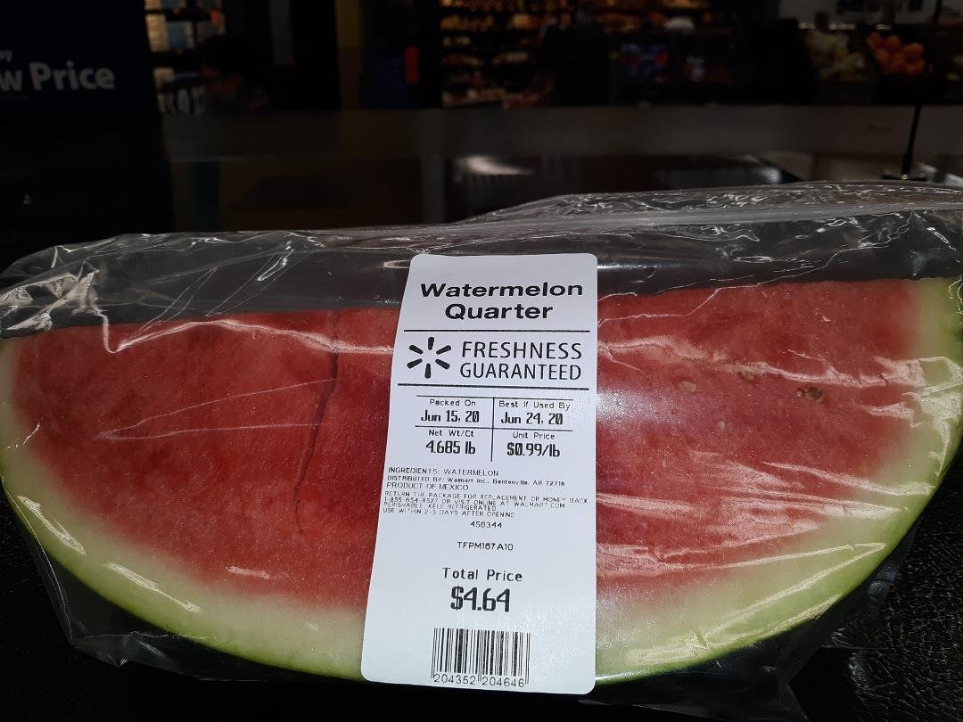 $18.56 before taxes for one watermelon. Still want to come to California?