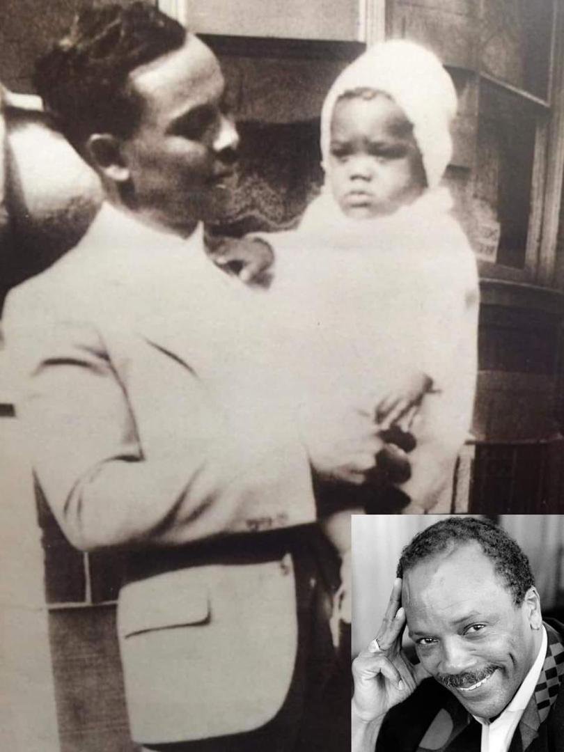 Baby Q and Daddy Q..... A year old.... 1934. ❤️
