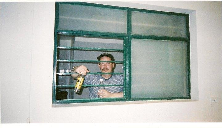 In jail, Oaxaca, Mexico