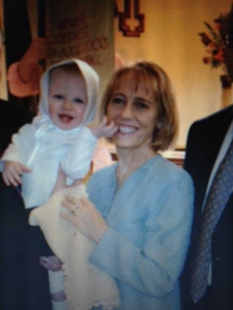 My latest angel got christened on Sunday. The blanket I am holding is the one William's great-great-great-grandmother made for my grandmother's christening 137 years ago.