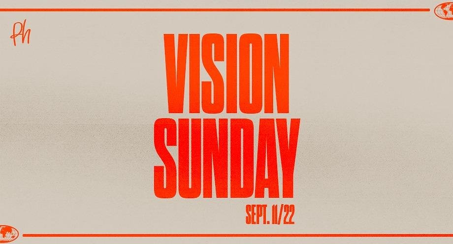 Tomorrow is VISION SUNDAY at the Pottershouse. I am looking forward to hearing and helping this local Body fulfill that vision. with excellence to His glory!!