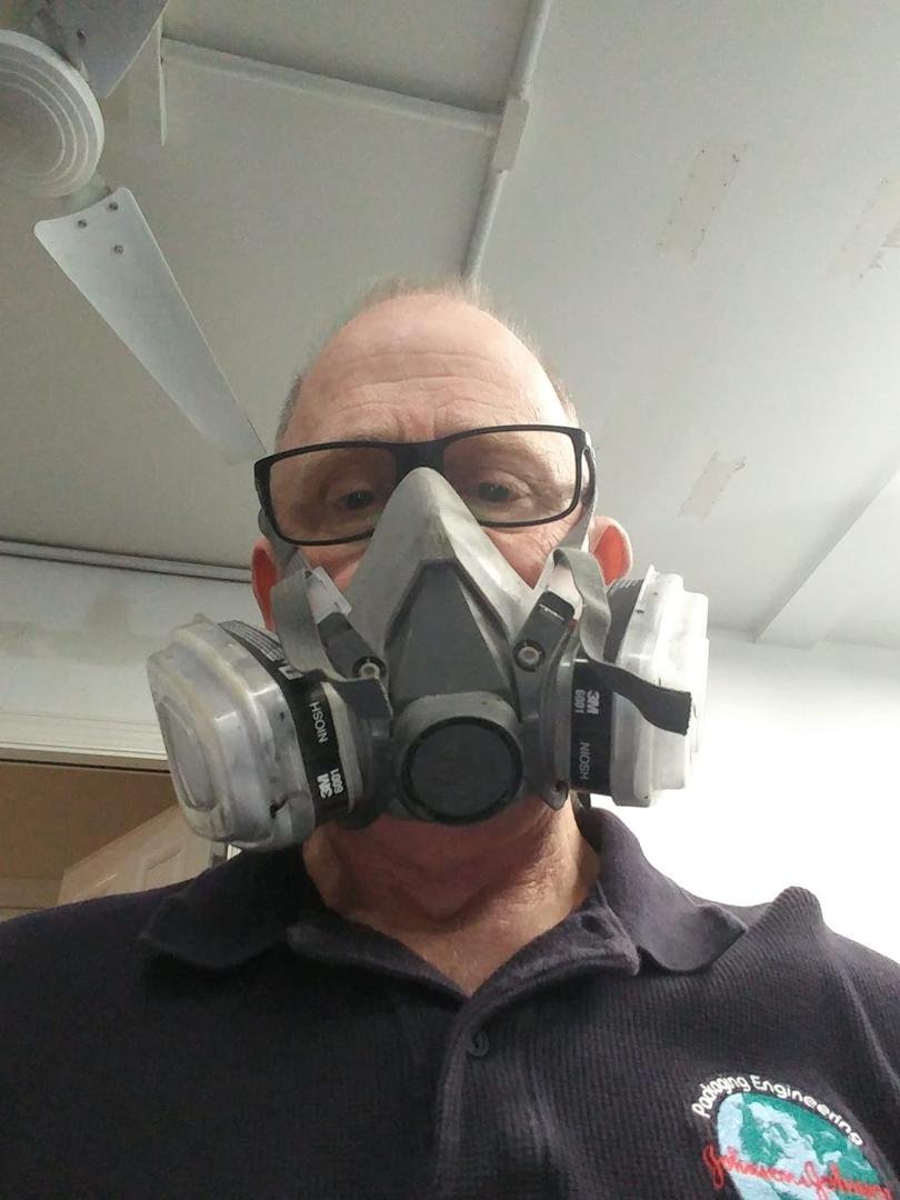 If you come knocking on my front door I will answer. Just don't be alarmed at what you see when I do. After all, I might be in the middle of painting.