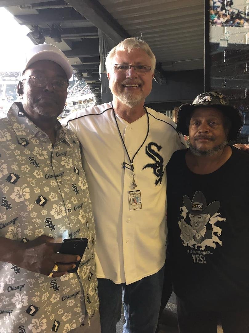 Me phill and ron kittle of the whiye sox