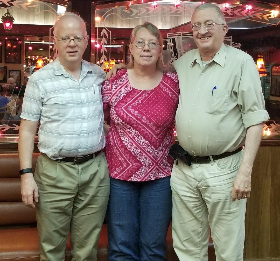 Wonderful dinner with Bonnie and William Geertsen at Coachmans Dinner & Pancake House in Salt Lake City. Bill is one of my 2nd cousins 1x removed.