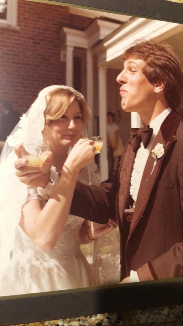 A great adventure began 43 years ago / Happy Anniversary to my handsome partner in crime