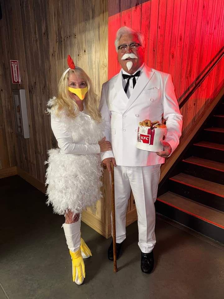 Happy Halloween🎃👻 Tell Randy to enter the contest in Corbin Kentucky for Colonel Sanders he would win.