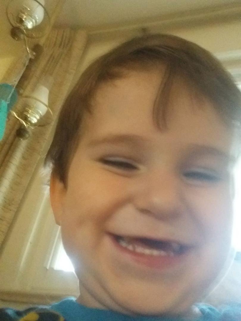 This is my surrogate nephew Austin and he's one heck of a good lookin' boy of 2 and a half.