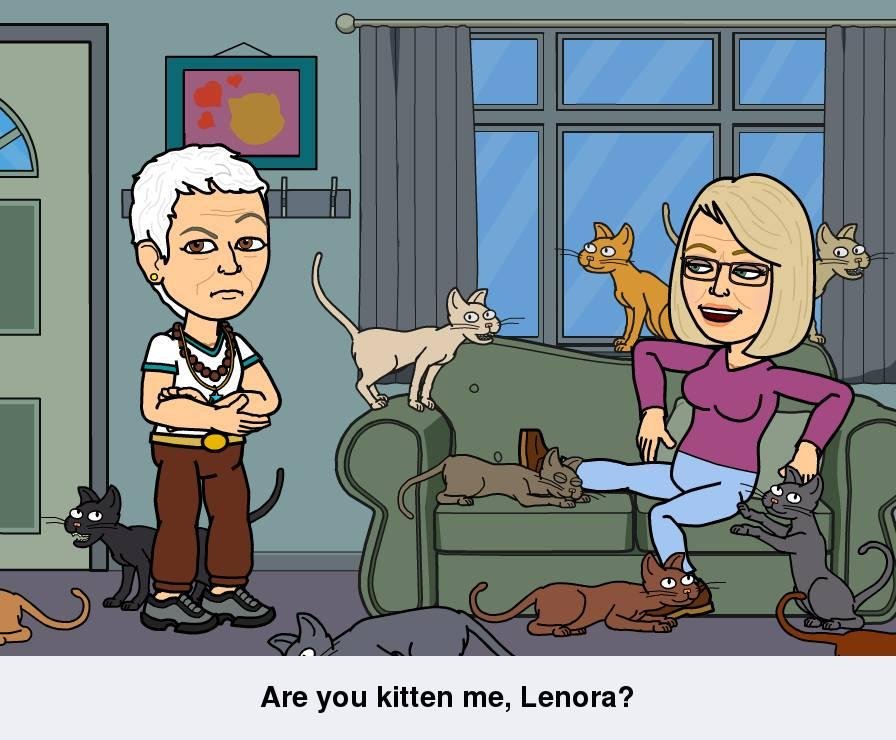 Ginger Wright's album, Bitstrips Photos