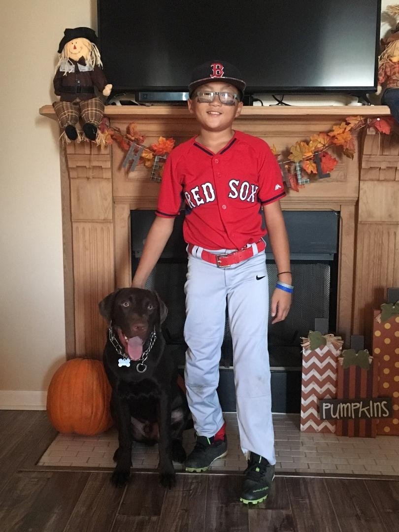 Noah "Pedroia" Bower, grandson