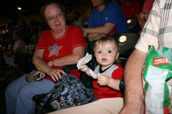 We went to a Hot Rods Baseball game last night in Bowling Green with Kasey and Cash. Had a good time even though the Hot Rods lost.