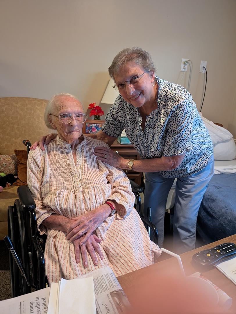 Happy Mother's Day.
Mom will be 102 on May 24.