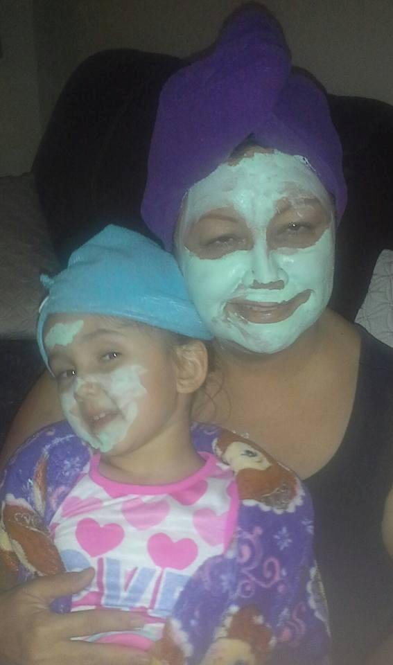 We are having Spa night...