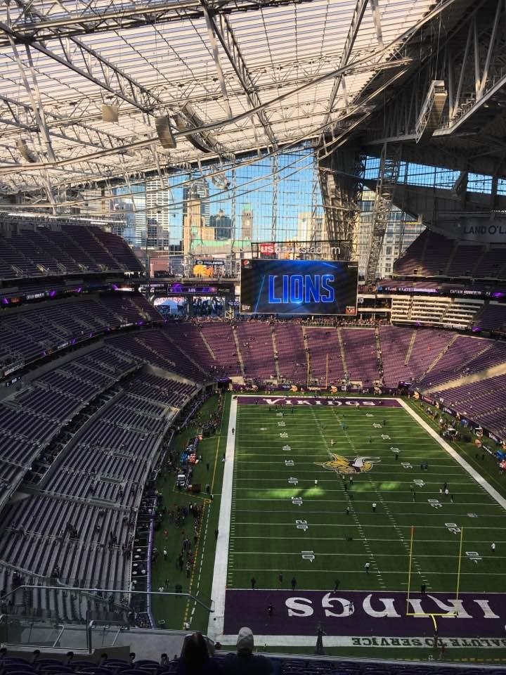 At the Vikings Game