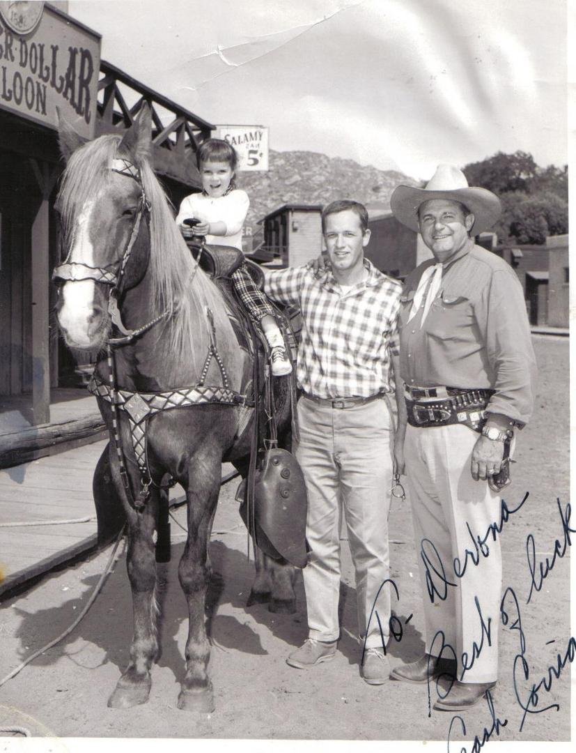 Throwback Thursday... Me, my Dad & Crash Corrigan ... Does anyone even remember who he was??? LOL