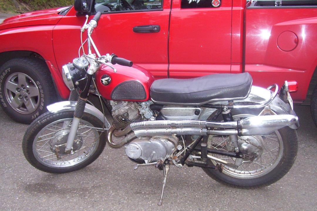 Got the old Scrambler running better than new. Went around the lake with no glitches. Just have to spiff it up so I can use it for runs around town and down to the beach.