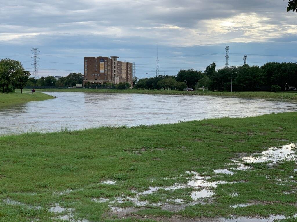 Stella Link and N. Braeswood...I would say the Brays Bayou widening project helped. 30% wider makes a difference.