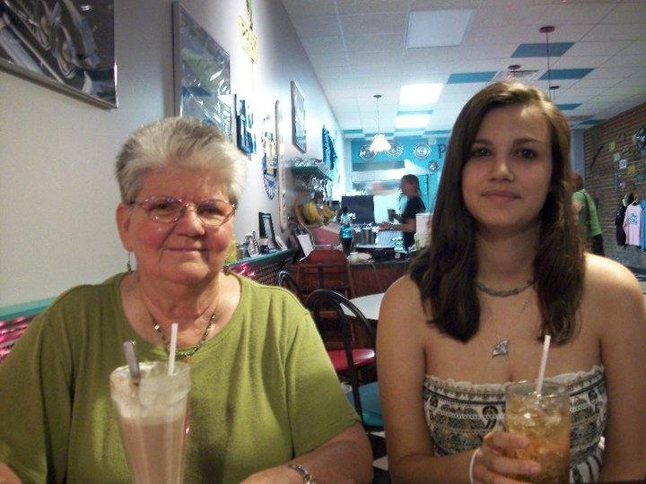Anita and I in New Harmony, Indiana.