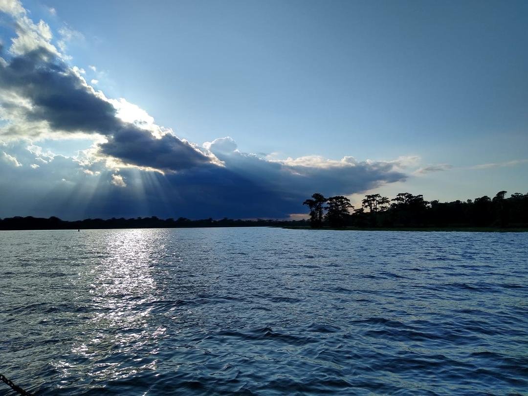 Beautiful sunset today.