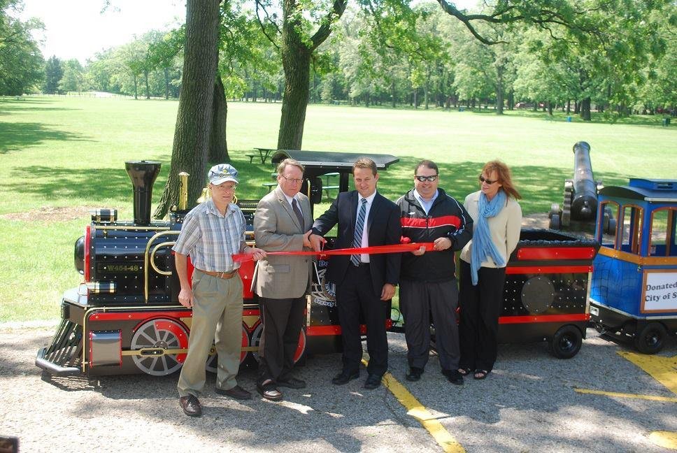 Vicky Praill's album, New Train at Canatara Park, Sarnia, Ontario