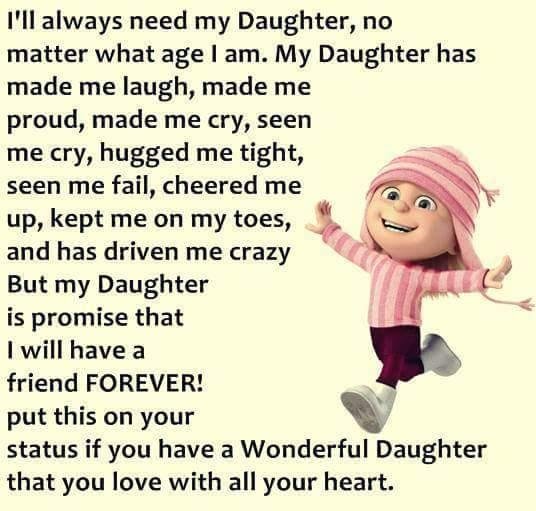 I'll always need my Daughter Tamra Murphy Armstrong