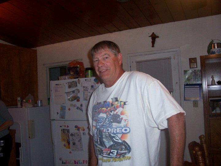 Grandpa Dave in the kitchen as usual