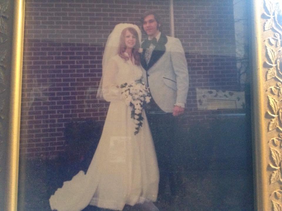40 years ago today we said I DO and we're still doing. Happy Anniversary to my one and only.