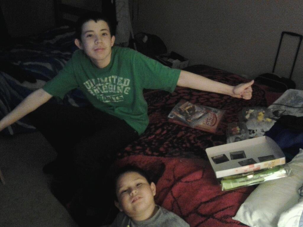 My two loves John and Ivan