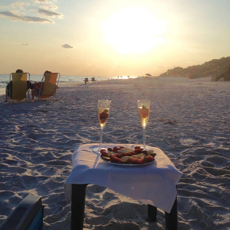 Champagne Sunset