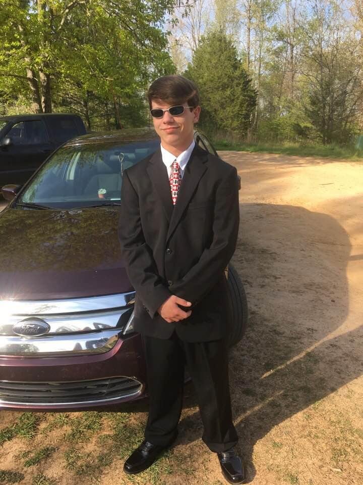 Handsome and ready for prom!