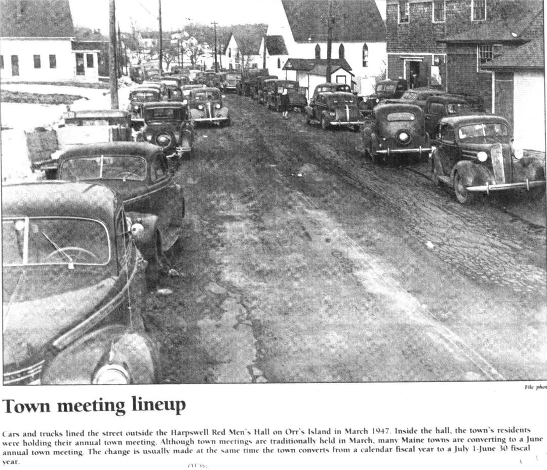 Town Meeting 1947