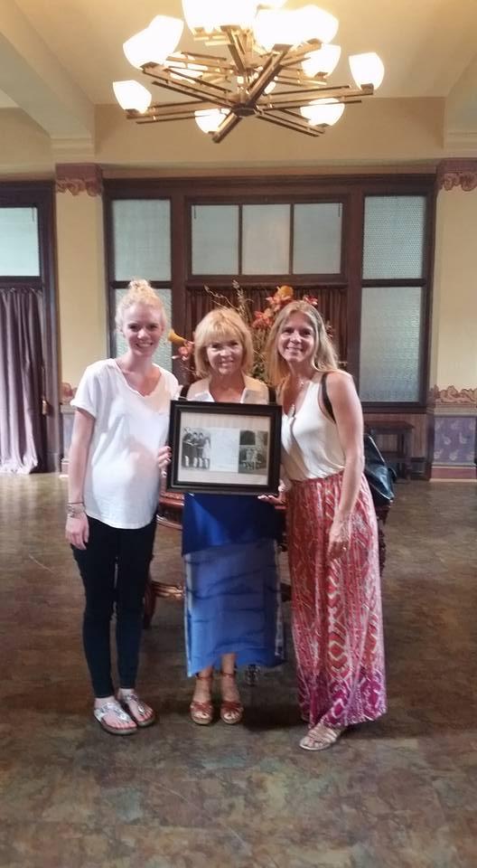 Scarlett..Taylor and I at the Pythian Castle....amazing place!