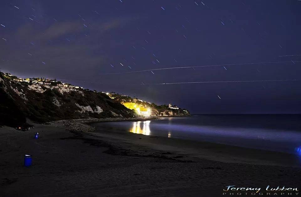 Trails in the Night Sky