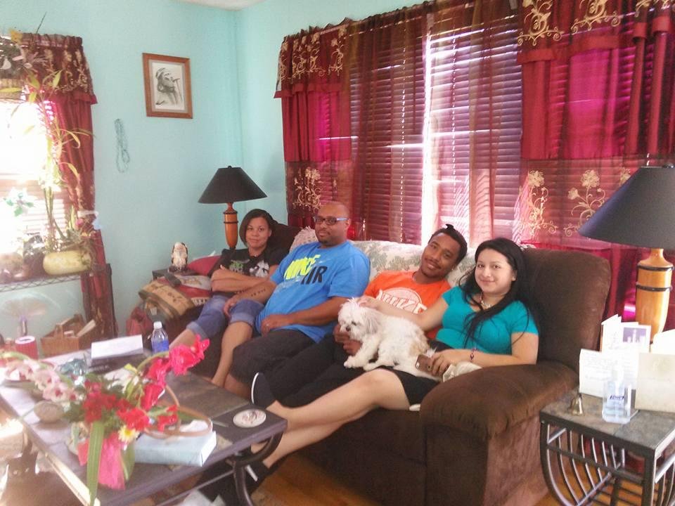 My children left to right Katy Roosevelt Davonte and Kenia. Love you all sooooo much. Mucho mas.