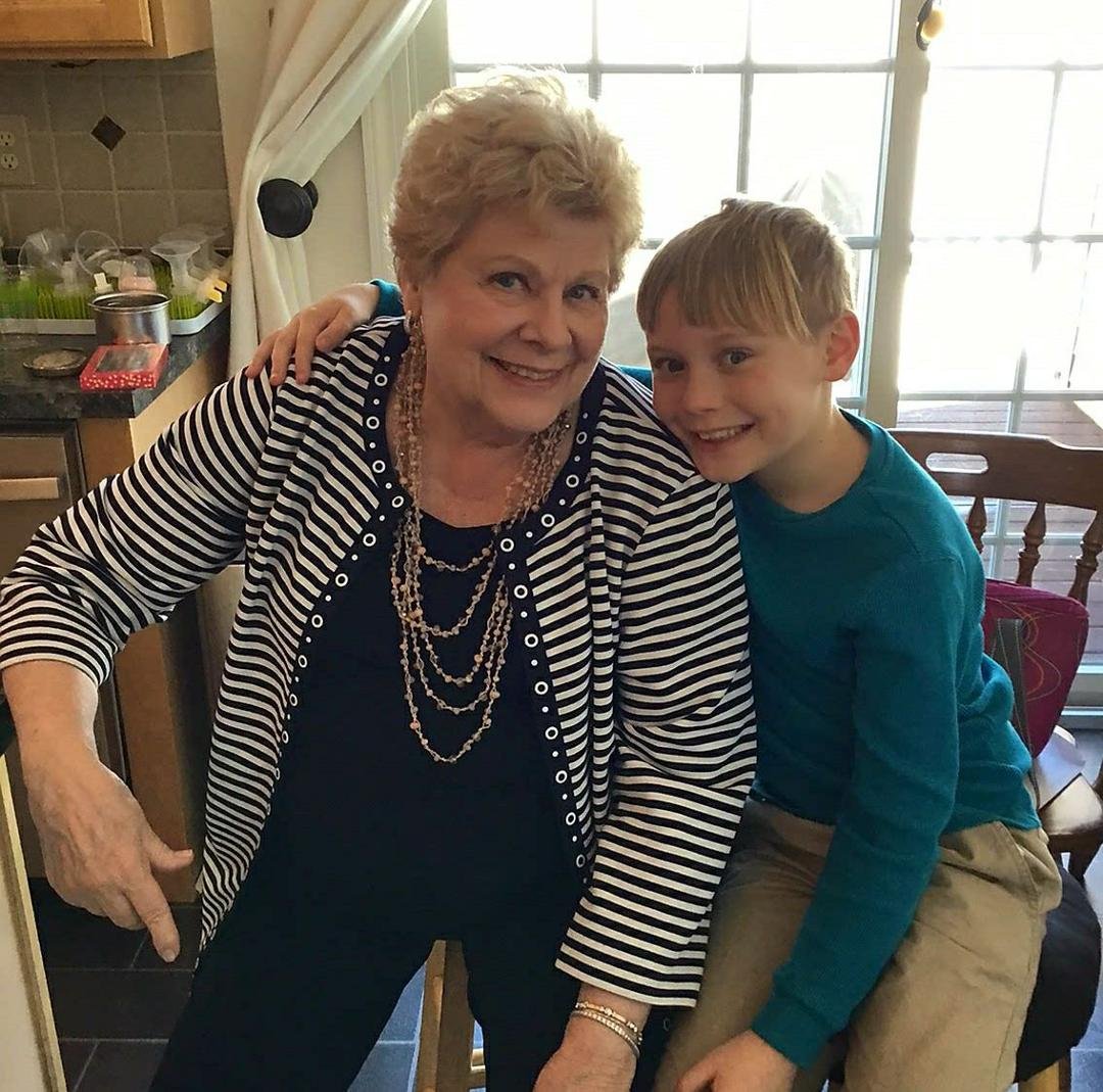 Birthday celebration. My oldest grandchild. What a love