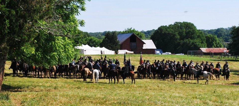 Confederate Cavalry- Jackson's Corps Cavalry on the left half