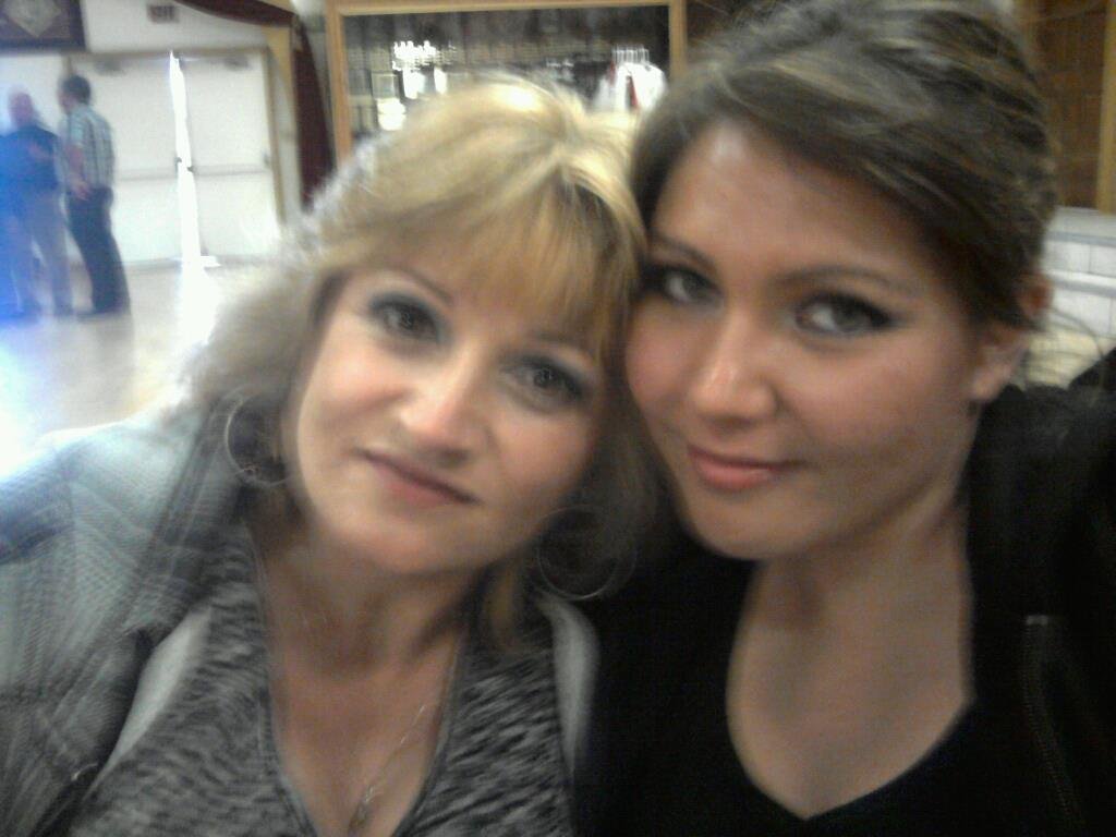 At Portuguese hall with aunty fatima