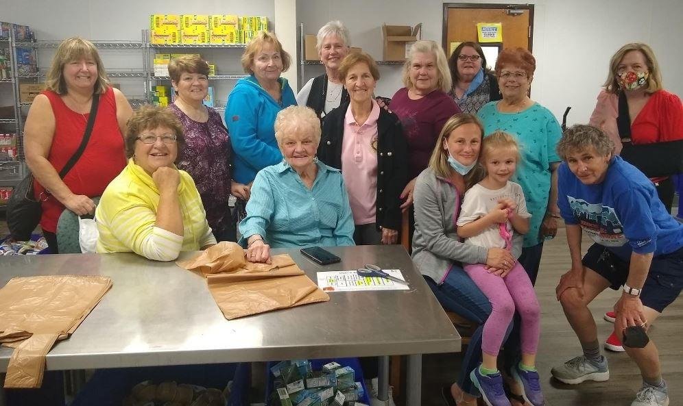 I had the privililege of honoring two friends this past week. These friends were Cathy Carnila Britt and Joanne Callaghan. We all belonged to a Red Hat Group. Most of the time, it is a social group, going out to eat, mov