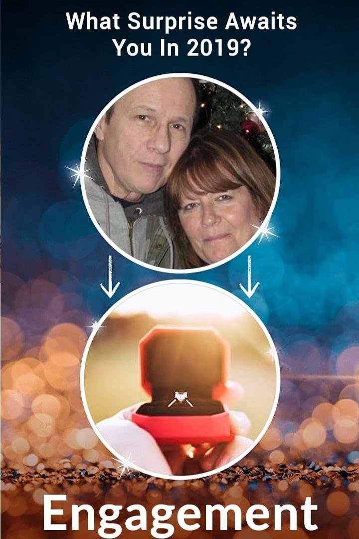 Engagement we been married almost 50 years engagement we are way past engagement.