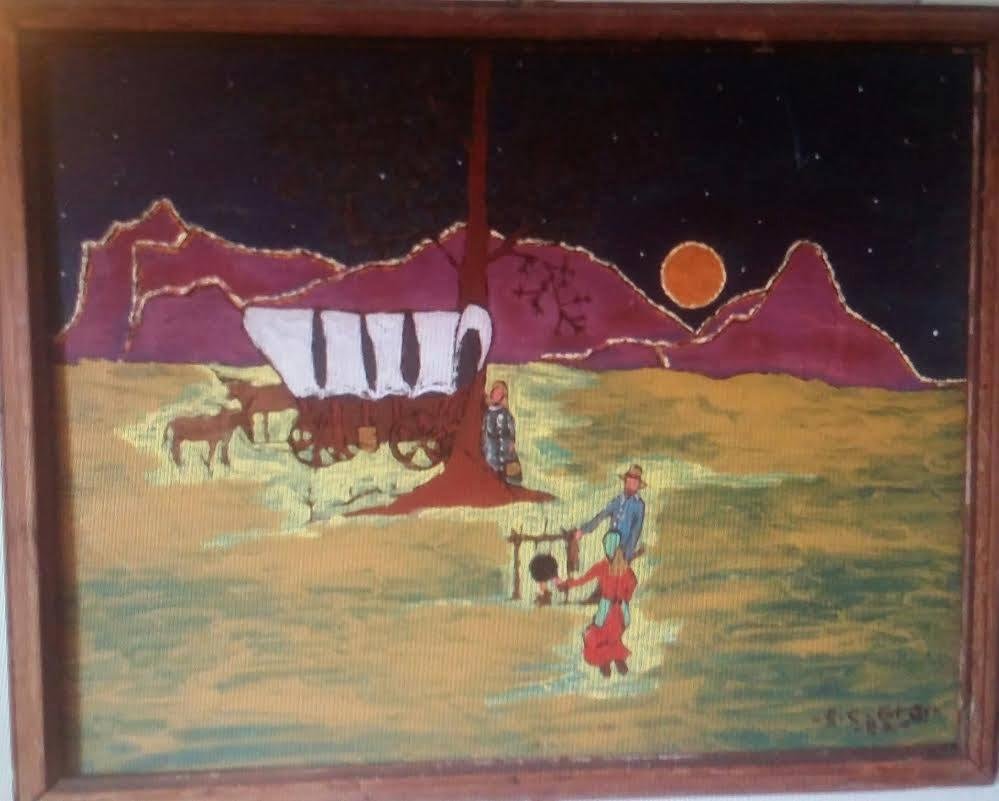This is one of Saundra's paintings