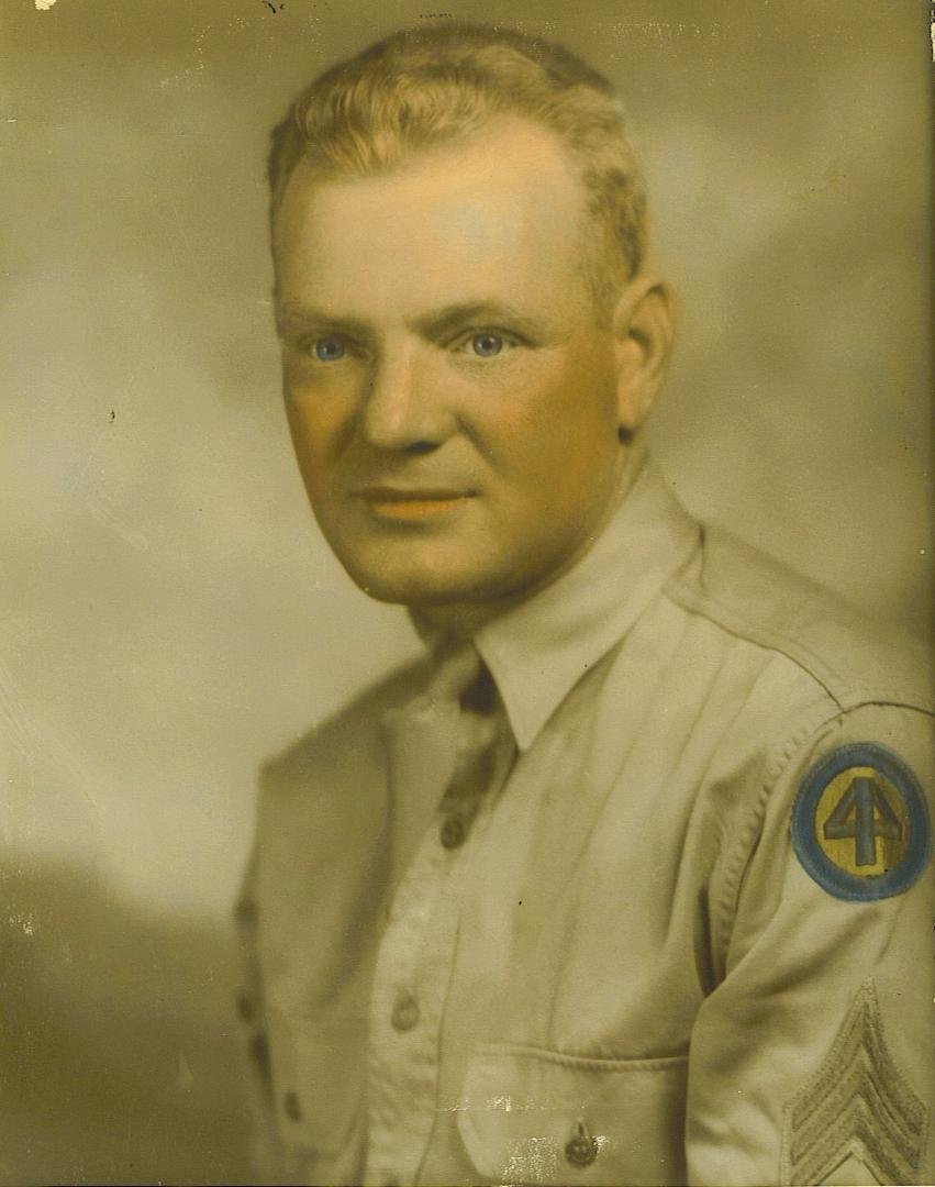In honor of Veterans Day, I honor the memory of my father, Terry Lee Atchison, WWII Veteran, who was awarded the Bronze Star.  Today would have been his 100th birthday as well as his and mom's 69th anniversary.